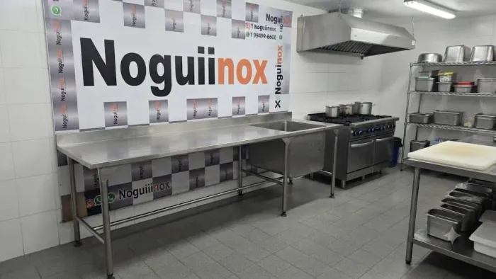 Pia industrial inox 304