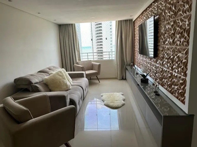 Lindo Apê Alto Padrão 100% Mobiliado em Boa Viagem | 3 Qts | Próximo ao Dona Lindu