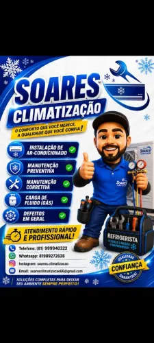 Serviços de climatização 