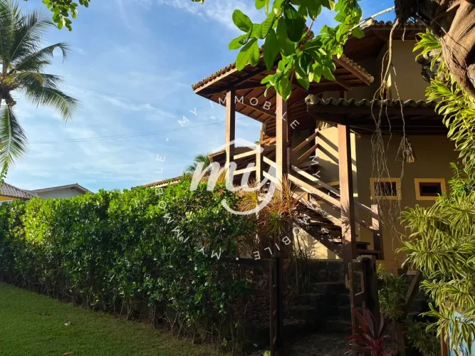 Praia do Forte | Village Duplex 94,29m²| 1 Quarto | Varanda | Mobiliado