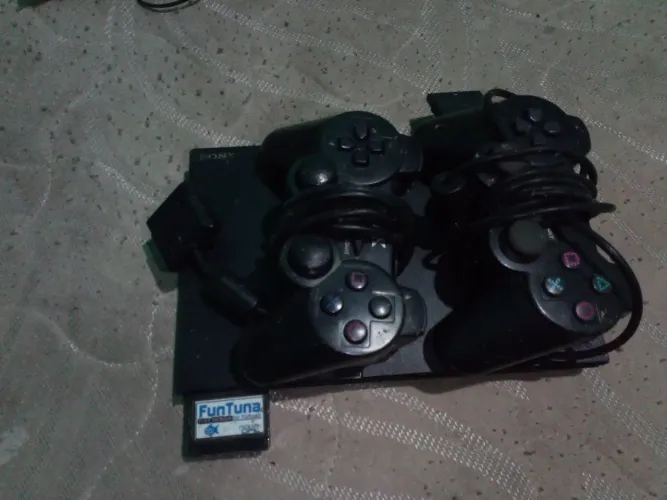 Ps2 com cabo flex quebrado
