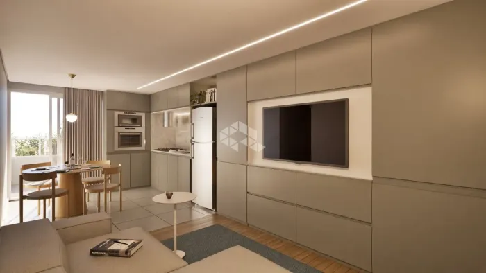 Apartamento de 02 dormitórios (uma suíte) à venda no bairro Rio Branco, em Caxias do Sul/R