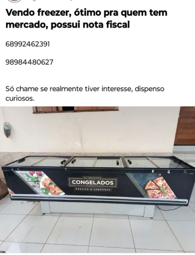 Vendo esse freezer, ótimo pra tem mercado