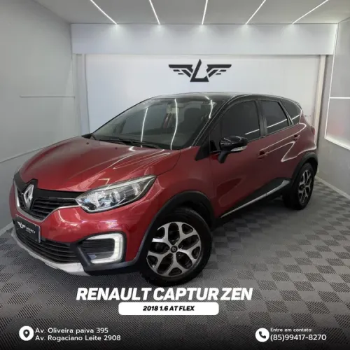 Renault Captur Zen 1.6 16V Flex 5P Aut. 2018