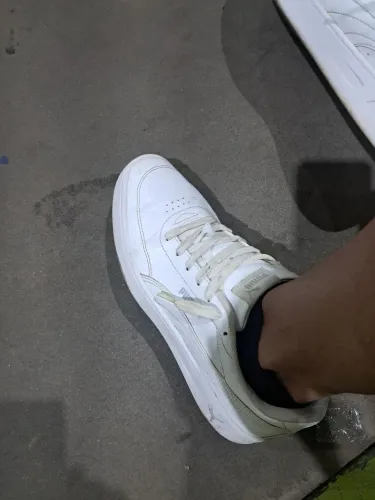 Tênis Puma court classic clean branco