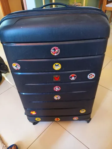 Mala de viagem Roncato Original , Grande de polipropileno , EXCELENTE estado