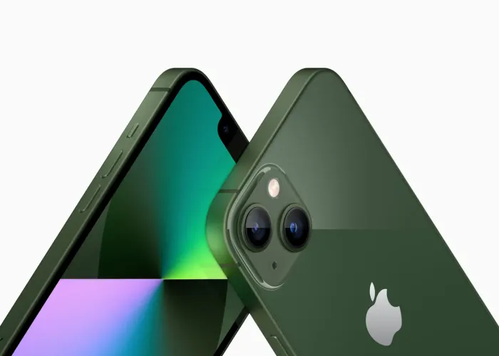 iPhone 13 dual SIM 256 GB verde excelente