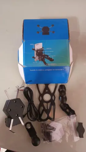 Suporte de celular para moto