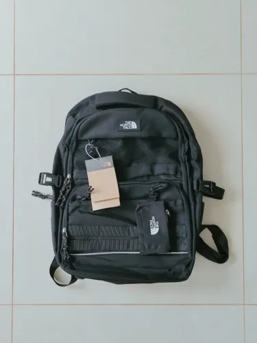 mochila the north face preta