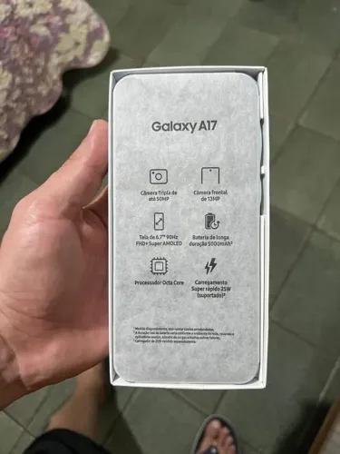 Samsung Galaxy A17 - 256 GB - NOVO