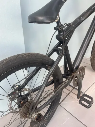 Bicicleta montada