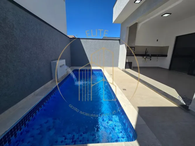 Casa térrea com piscina no Condomínio Pérola do Vale em Tremembé-SP