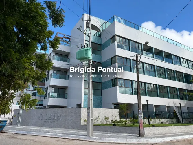 Seu flat no centrinho de Porto de Galinhas a poucos passos do mar e com piscina no rooftop