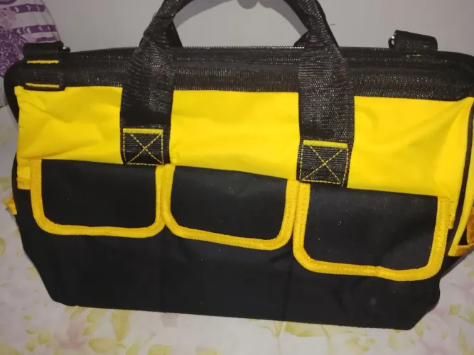 Bolsa para eletricista em lona reforçada