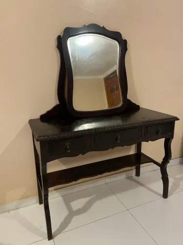 Penteadeira Móvel Antigo Antiguidade 