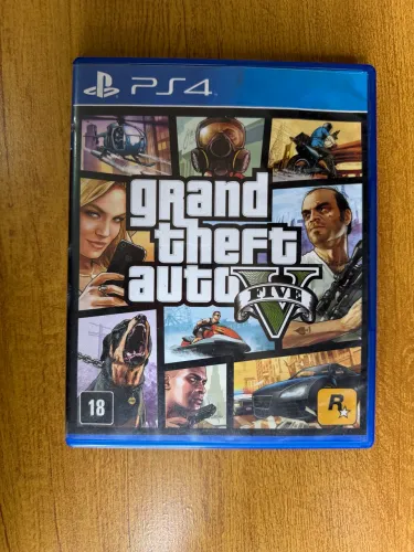 GTA 5 Semi  Novo PS4/PS5 - Perfeito Estado 