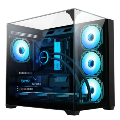 Gabinete Aquário K-mex Mega Shark Cg-01fd Sem Fonte