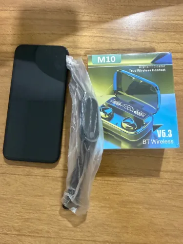 iPhone pro Max 15 azul, 256 GB + relógio + fone