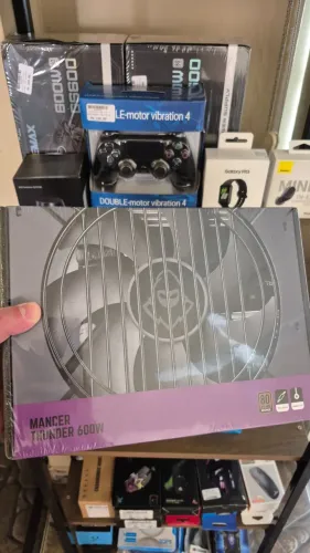 Fonte 600w 80 Plus Bronze PFC Ativo, Mancer Thunder, nova, lacrada, com garantia!