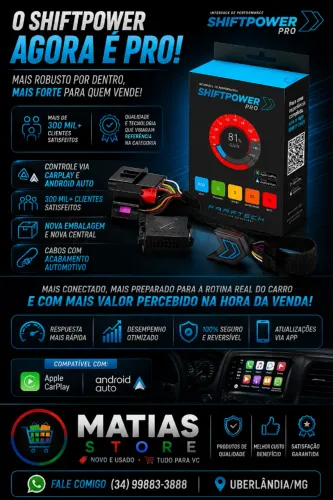 ShiftPower Pro - Interface de Performance