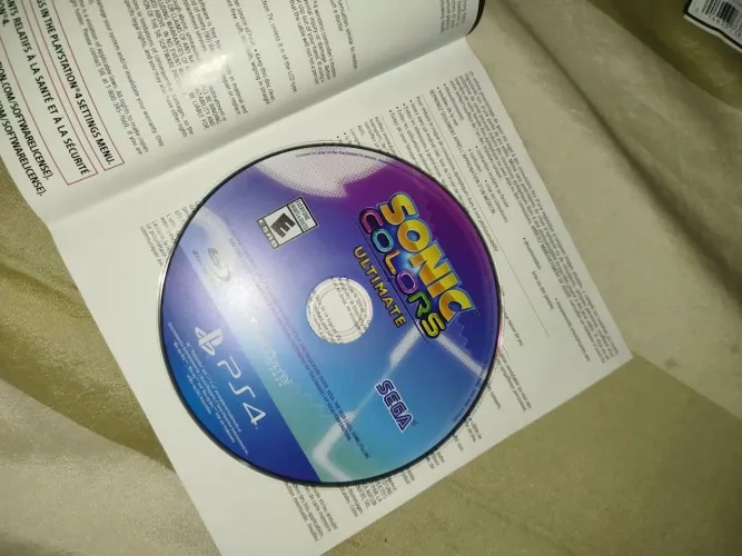 Jogo de ps4 Sonic colors ultimate
