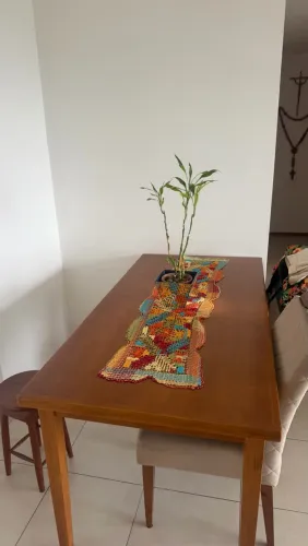 Tampo de mesa de madeira