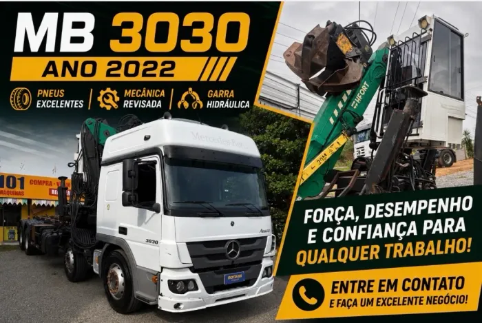 Truck MB 3030 GARRA HIDRÁULICA - 