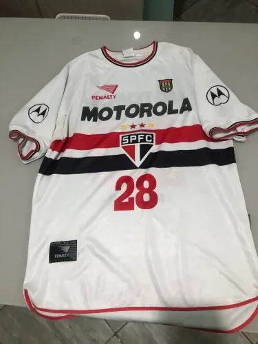 Camisa do São paulo 2001 original de jogo