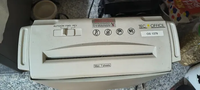 Triturador de papel