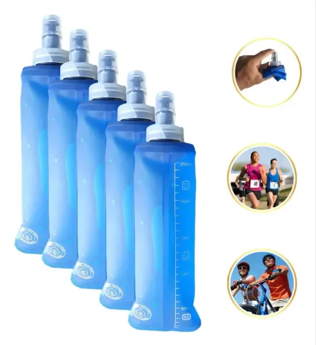 Garrafinha Squeeze Dobrável 250ml