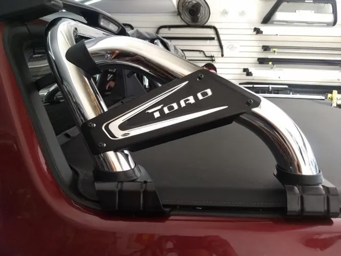 Santo Antônio Cromado Externo Picape Fiat Toro CCF Trend 