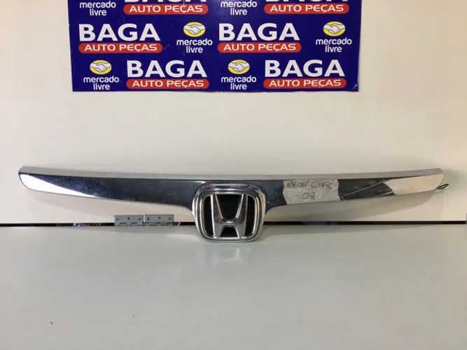 Cromado Superior Parachoque Dianteiro Honda New Civic 2007 2008 Original