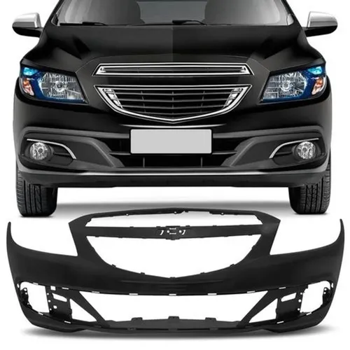 Parachoque Dianteiro Onix Lt Ltz 2012 a 2016 Prisma 2013 a 2016 Preto