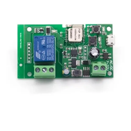 Sonoff Wifi Módulo Relé 5v 7v 12v 32v Função Pulso Travado