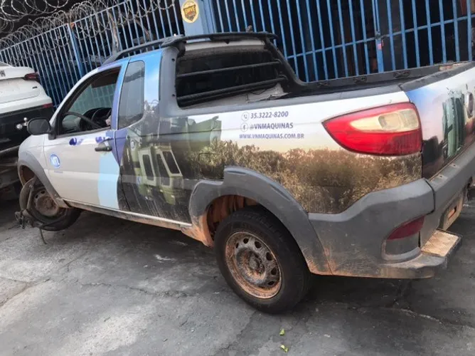 Sucata para venda de peças Fiat/ Strada Working Ce 2014/2015