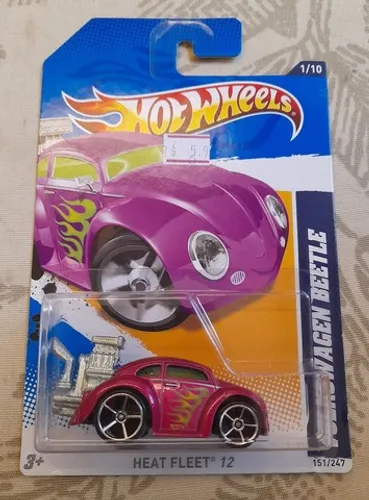 FUSCA HOT WHEELS VOLKSWAGEN BEETLE 2012