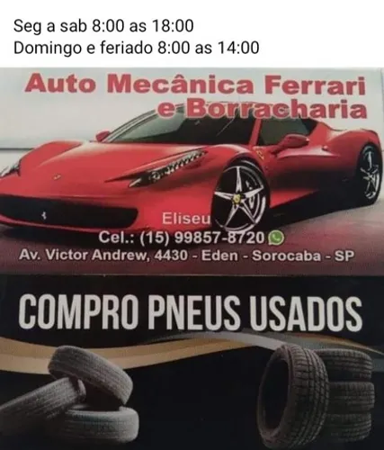Borracharia em Sorocaba funcionando fins de semana