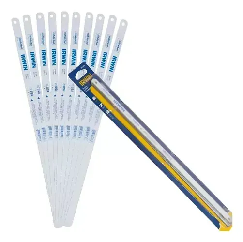 Kit 10 Lâminas De Serra Bi-metal 12 Pol - 24 Dentes Irwin