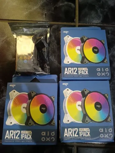 3 Fans RGB Aigo AR12 120mm