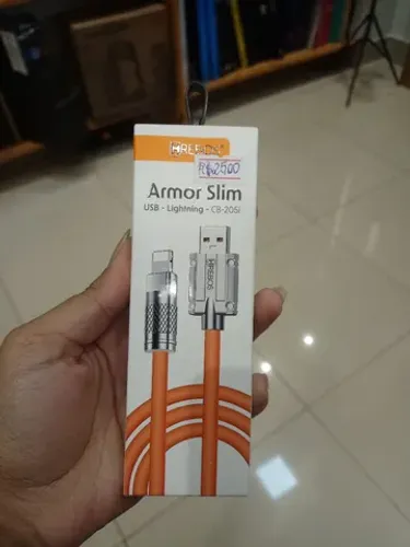 Cabo de dados iPhone 1 metro Turbo e mais resistente