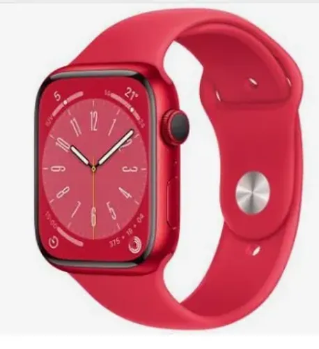 Apple Watch Series 8 45mm Gps Caixa Alumínio (Product)Red | Novo Lacrado | Loja Física 