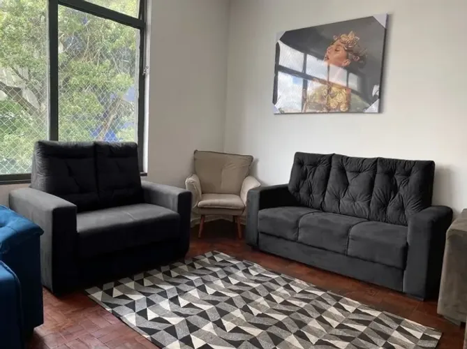 Conjunto sofá 2 e 3 lugares pop
