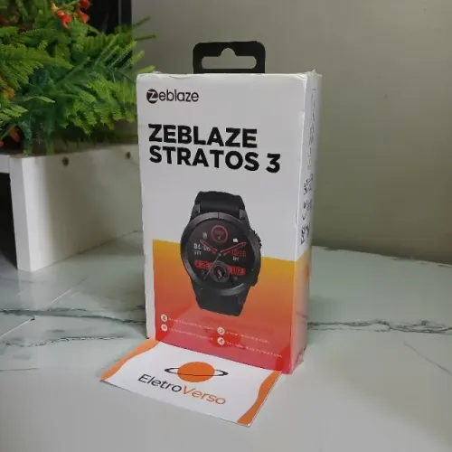 Relógio Inteligente com GPS Zeblaze Stratos 3 Lacrado