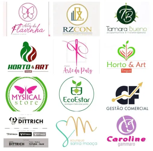 Comunicação Visual - Logos - Cartão de Visita - Folders - Revistas - Redes Sociais 