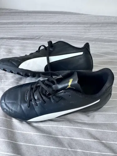 Chuteira Society puma original preta