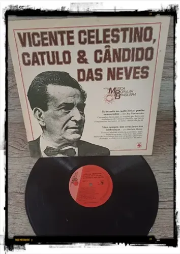 LP Vinil: História Da MPB - Vicente Celestino, Catulo & Candido das Neves