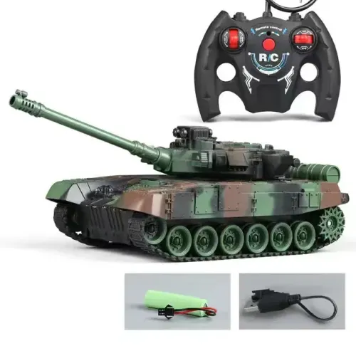 Miniatura Tanque De Guerra Militar R/C Controle Remoto 32 cm
