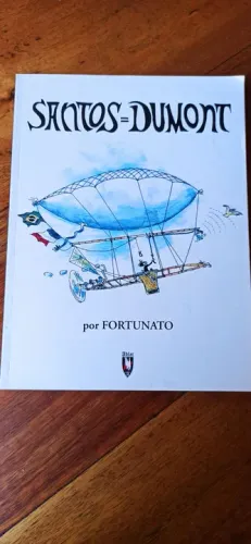 LIVRO SANTOS=DUMONT POR FORTUNATO. RARIDADE