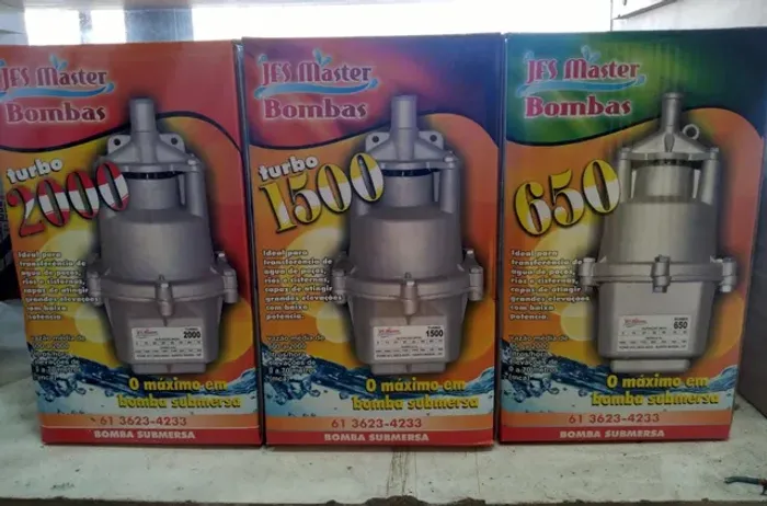 Bomba submersivel sapo tipo anauger