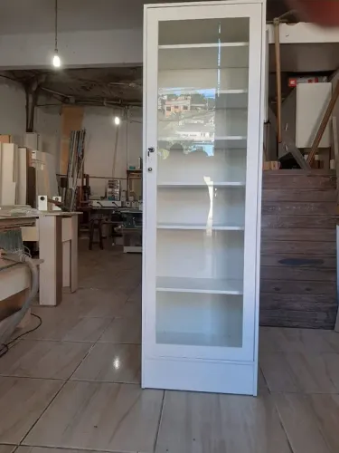 Armário para remedios com chaves pet, consultório 